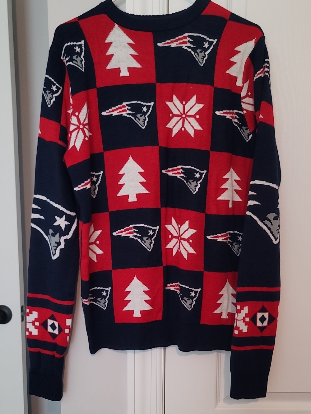 NFL Patriots Holiday Sweater